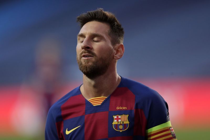 Barcelona captain Lionel Messi