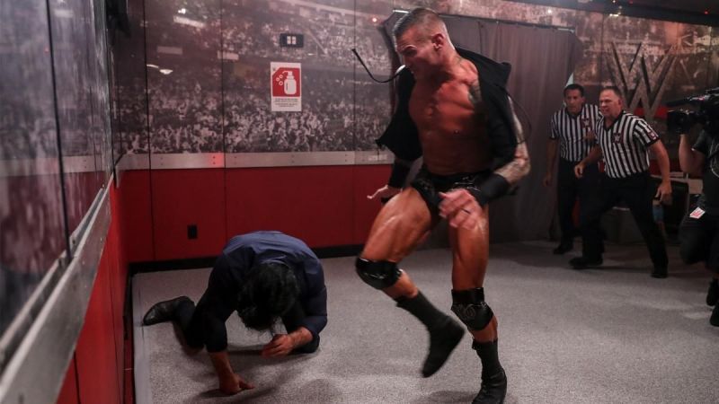 Randy Orton took out Drew McIntyre before Payback 2020