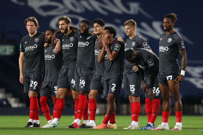 Brentford were involved in a tense League Cup penalty shootout with West Brom in midweek