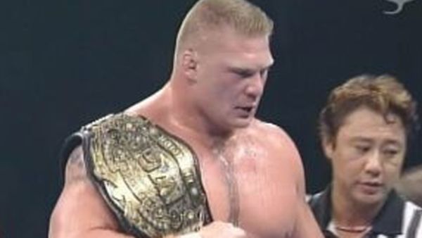 Brock Lesnar in NJPW