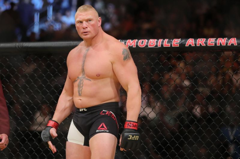 Brock Lesnar is former UFC Heavyweight Champion