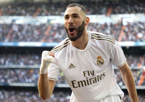 Real Madrid striker Karim Benzema