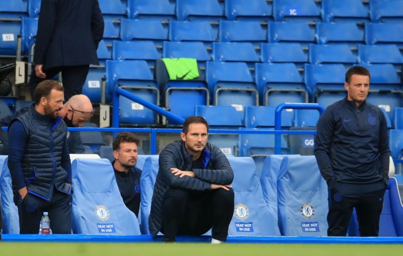 Chelsea manager Frank Lampard