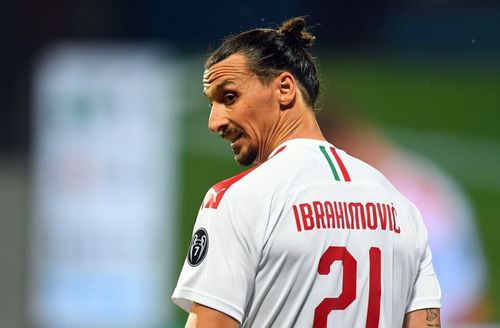 AC Milan striker Zlatan Ibrahimovic