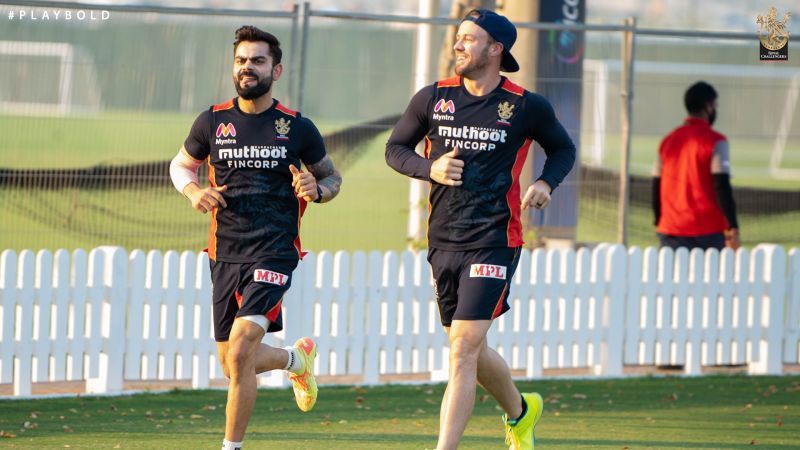 Virat Kohli and AB de Villiers are key components of RCB&#039;s IPL 2020 squad [PC: RCB Twitter]