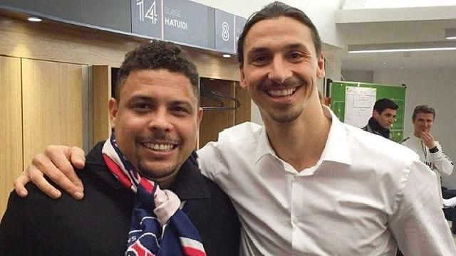 Ronaldo and Zlatan