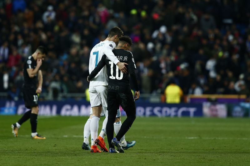 Cristiano Ronaldo and Neymar shared the pitch several times in La Liga