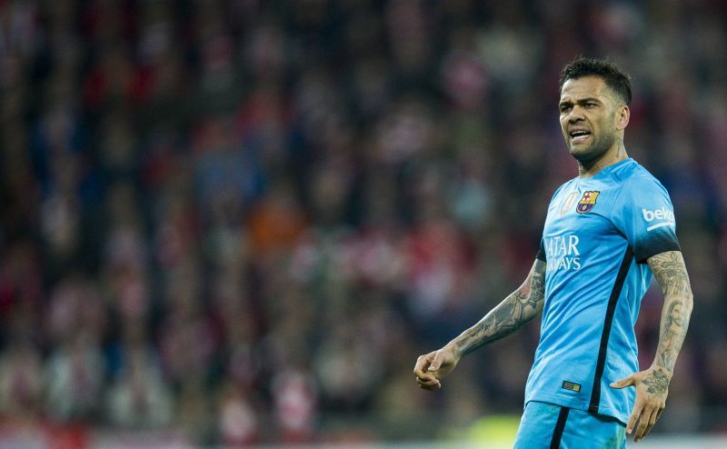 Dani Alves is regarded as a Barcelona legend