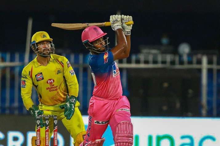 Sanju Samson smashed a 32-ball 74 against MS Dhoni&#039;s CSK on Tuesday (Image Credits: India TV News)