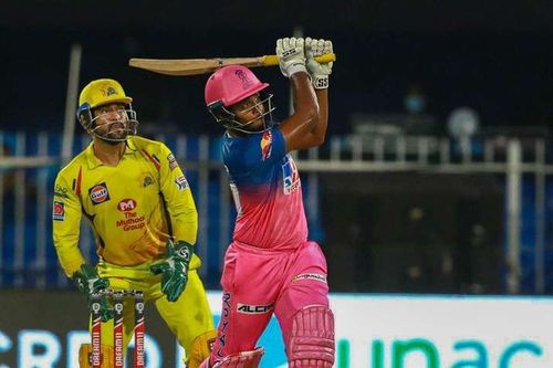 Sanju Samson smashed a 32-ball 74 against MS Dhoni's CSK on Tuesday (Image Credits: India TV News)