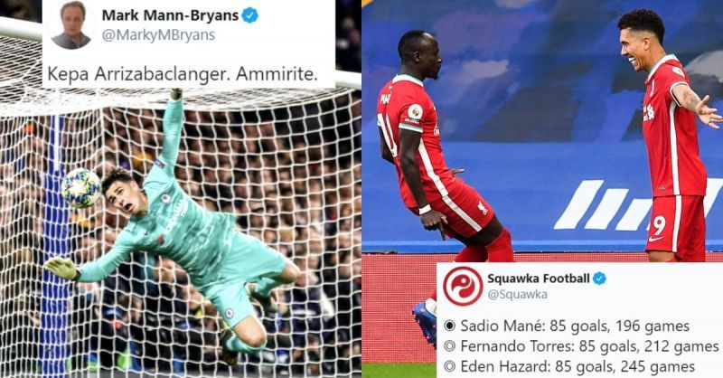 Sadio Mane scored a brilliant brace while Kepa Arrizabalaga made yet another huge mistake