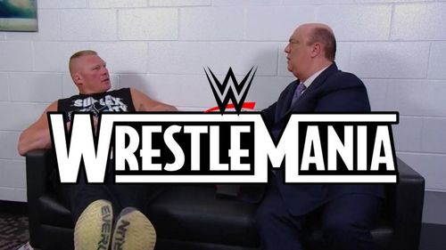 Brock Lesnar and Paul Heyman.