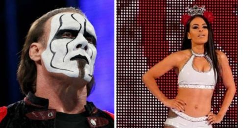 Sting and Zelina Vega