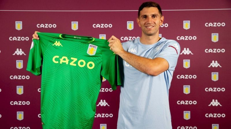 Martinez signed for Aston Villa.