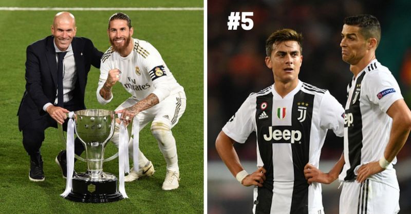 Juventus and Real Madrid will be looking to challenge for the Champions League trophy this season