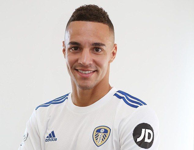 The Spanish International in his new Leeds kit.