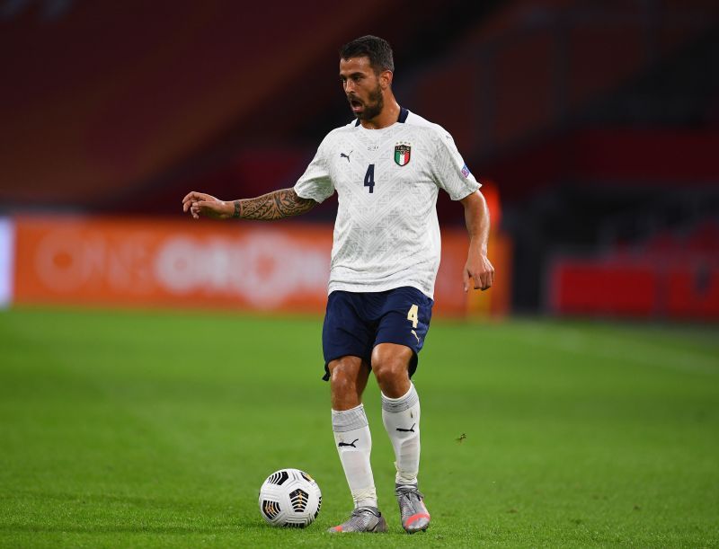 Spinazzola had an outstanding game at left-back for Italy