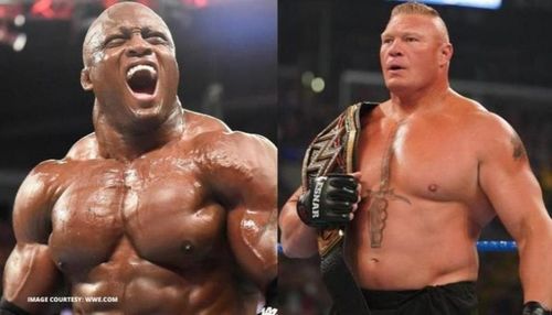 Bobby Lashley and Brock Lesnar