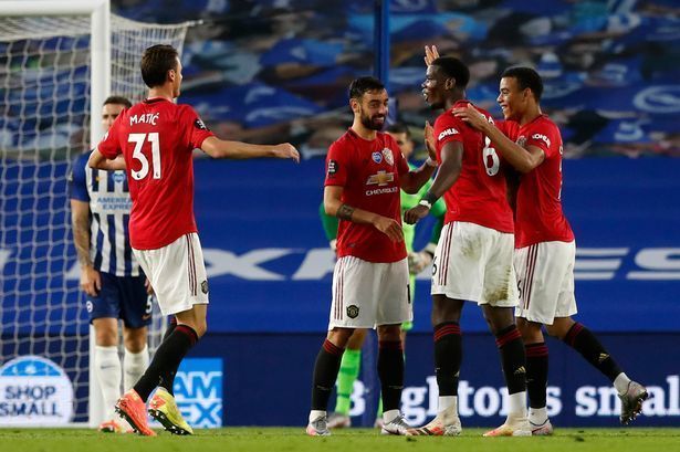 &nbsp;Nemanja Matic, Bruno Fernandes and Paul Pogba (from left to right) have been key players in the Manchester United midfield under Ole Gunnar Solskjaer.