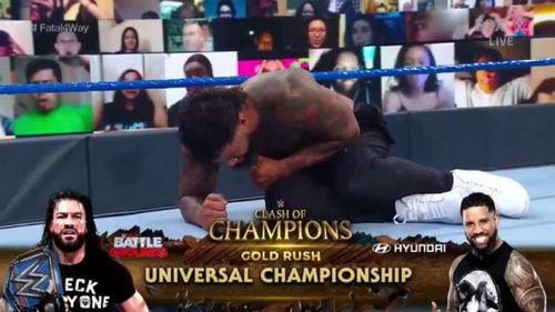 Jey Uso will meet his cousin Roman Reigns at Clash of Champions for the Universal Title