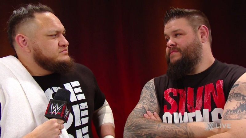 Kevin Owens and Samoa Joe have teamed up in WWE a few times