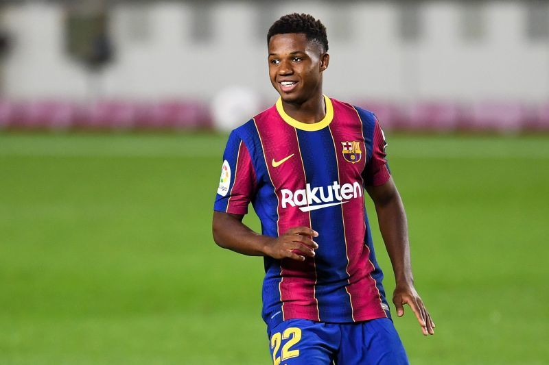 Ansu Fati of FC Barcelona 