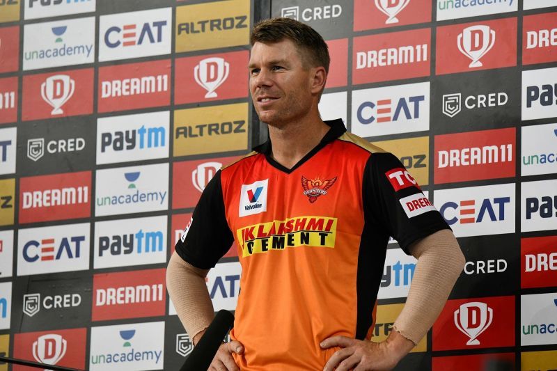 David Warner was unlucky to get out. (Image Credits: IPLT20.com)