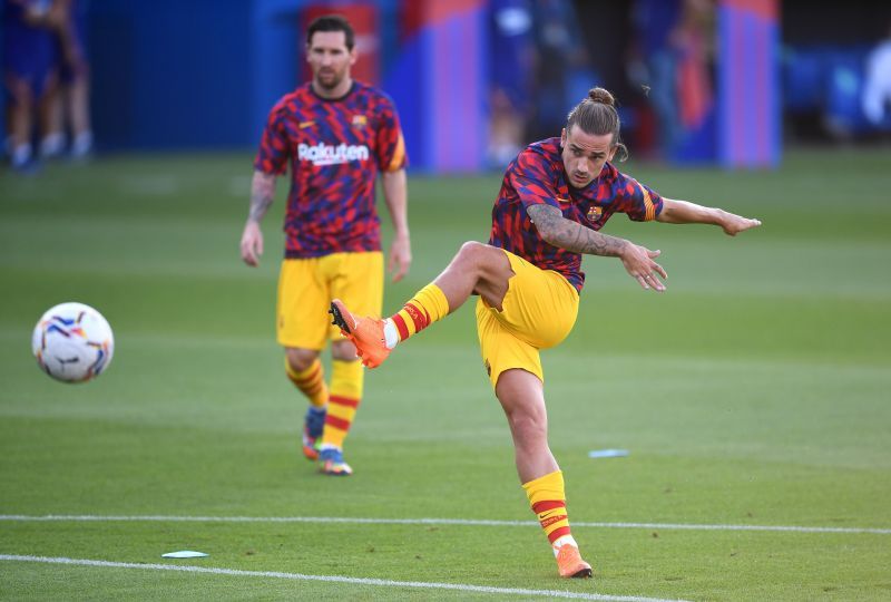 Lionel Messi and Antoine Griezmann