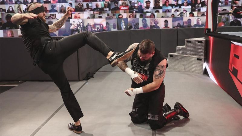 Aleister Black and Kevin Owens