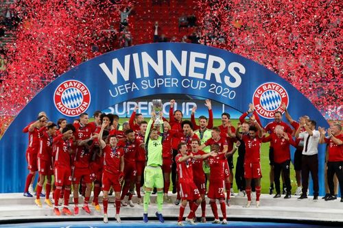 Bayern Munich are winners of the UEFA Super Cup