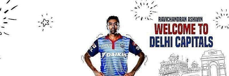 R Ashwin will lend variety to the Delhi Capitals&#039; spin bowling lineup [P/C: Delhi Capitals Twitter]