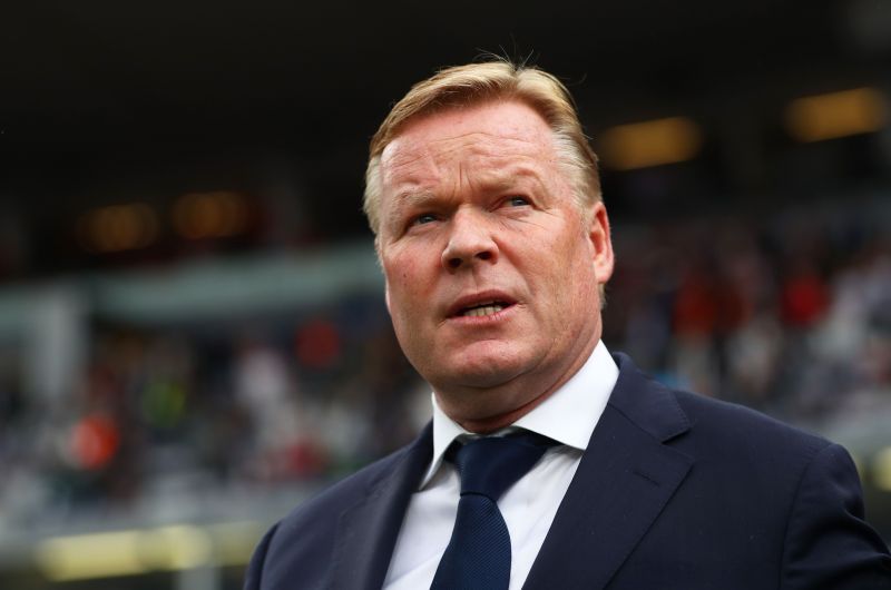 Ronald Koeman, head coach of Barcelona