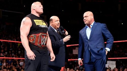 Kurt Angle has shared his opinions on Brock Lesnar's WWE future