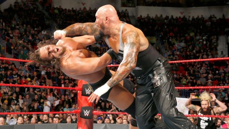 Luke Gallows and Big Cass feuded in 2016-17