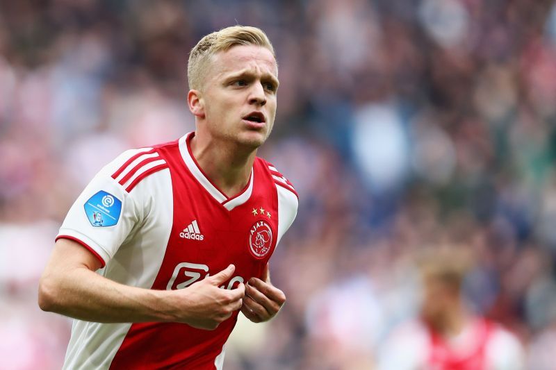 Manchester United&#039;s latest high profile signing, Donny van de Beek.