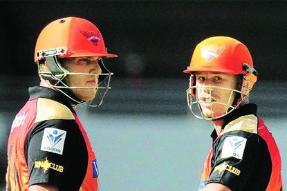 Aaron Finch and David Warner are two of the leading run-scorers for SRH in the UAE.