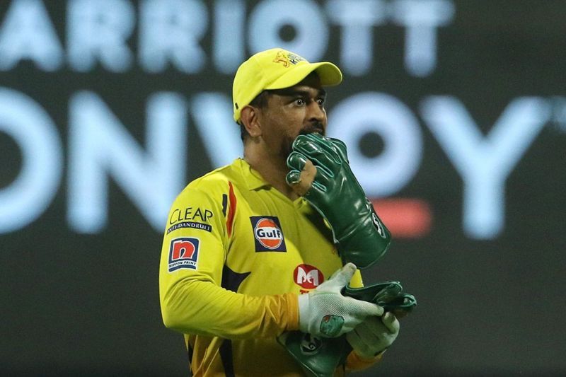 IPL 2020: A photo of MS Dhoni from the match between CSK and MI (Image Credits: IPLT20.com)