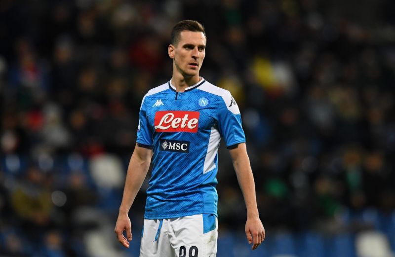 Arkadiusz Milik has struggled for consistent game-time at SSC Napoli.