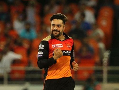 Rashid Khan has taken 55 wickets for SRH in the last 3 IPLs. Credit: BC