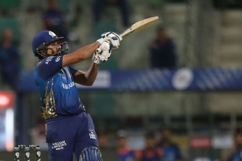 Rohit Sharma pulled and pulled against KKR [PC: iplt20.com]