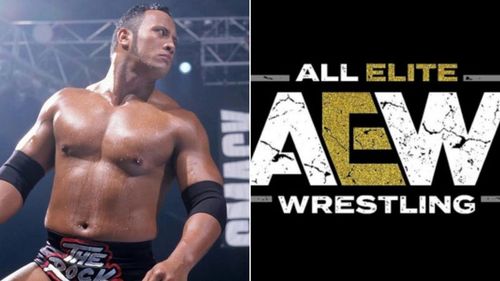 What did The Rock think about his feud with this current AEW star?