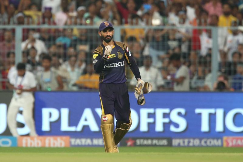 Dinesh Karthik had a superb game from a captaincy point of view against SRH