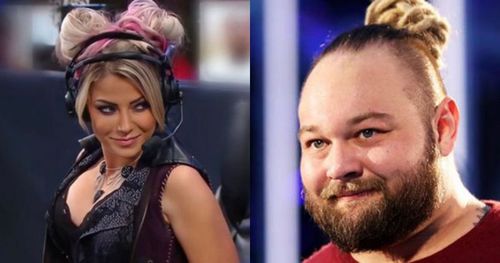 Alexa Bliss and Bray Wyatt.