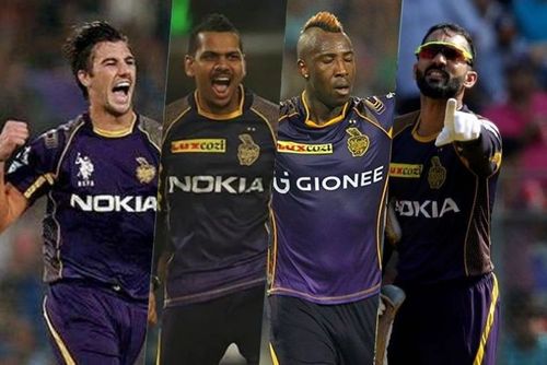 Eoin Morgan, Pat Cummins, Andre Russell and Sunil Narine form the foreign core of Sunil Gavaskar's KKR XI