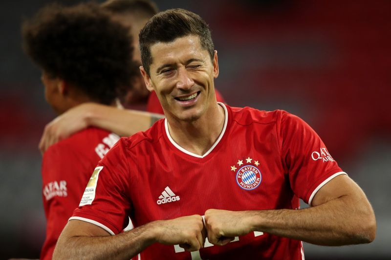 Lewandowski opened his account for the season from the penalty spot.