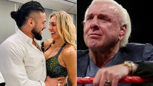 Flair/Andrade and Ric Flair