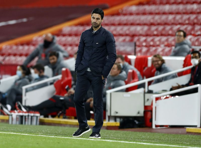 Arsenal manager Mikel Arteta