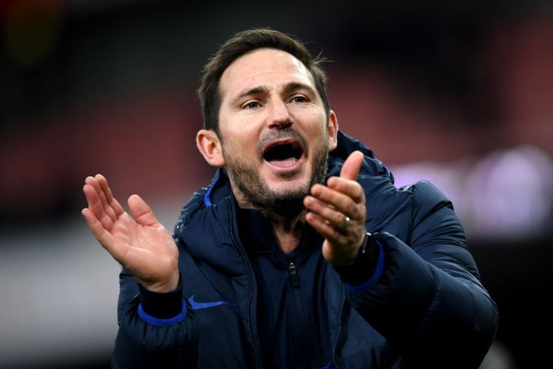 Chelsea manager Frank Lampard