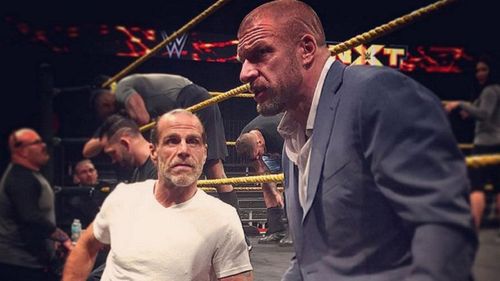 Shawn Michawls and Triple H