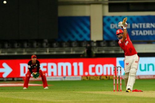 KL Rahul in KXIP v RCB - IPL 2020